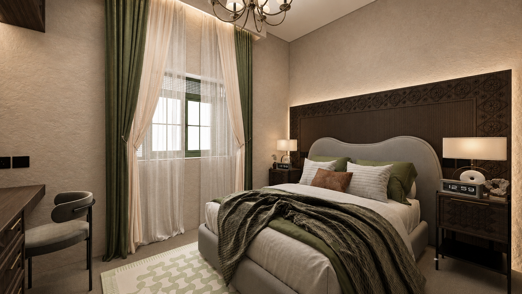 A Hijazi apartment balancing local heritage with contemporary living. — 4